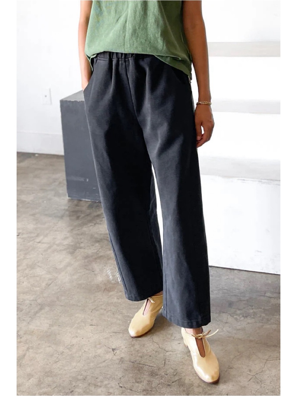 Le Bon Shoppe barrel arc pants